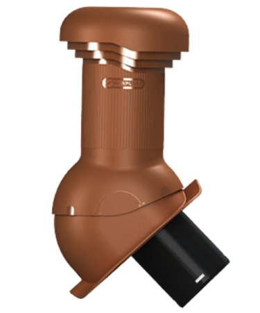 Coșuri și elemente - Coș Aerisire Țiglă Metalică Wirplast WiroVent Pro Ø150 mm