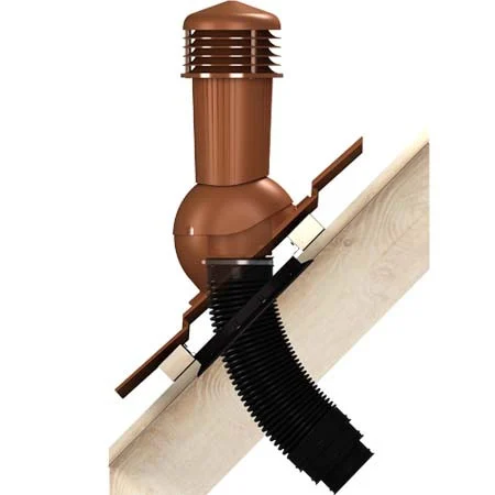 Coș ventilare tigla metalica profil U Ø 125 mm [1]