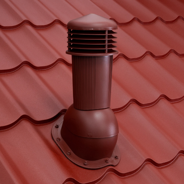 Coș ventilare tigla metalica profil U Ø 125 mm [6]