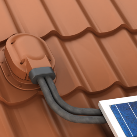 tigla metalica - Element trecere conducte panoul solar