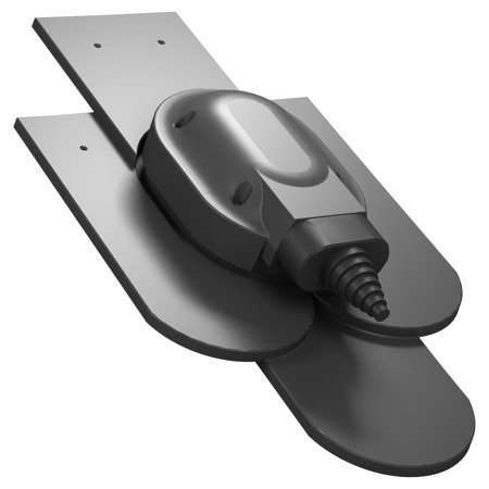 tigla ceramica - Element trecere conducte panou solar țiglă solzi