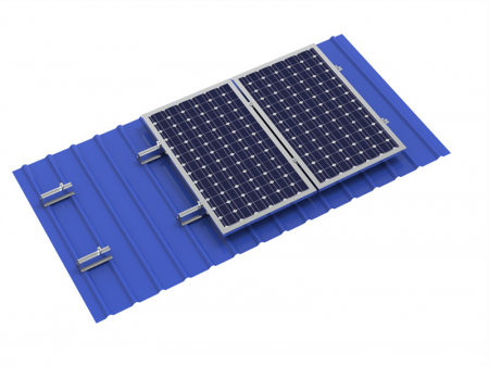 Kit structura MINI montaj 4 panouri fotovoltaice acoperis metalic [3]
