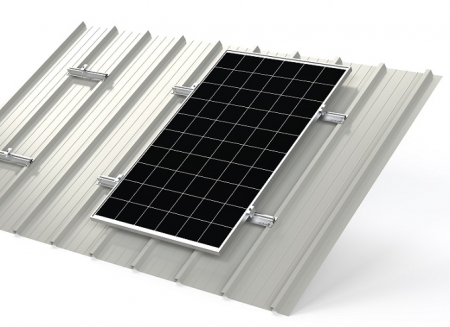 Kit structura MINI montaj 8 panouri fotovoltaice acoperis metalic [3]