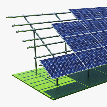Kit Structură Montaj 28 Panouri Fotovoltaice pe Sol [7]