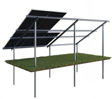 Kit structura montaj 32 panouri solare sol [2]