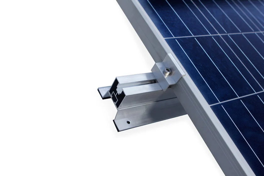 MINI ȘINĂ 250 MM -PANOU SOLAR FOTOVOLTAIC ACOPERIȘ METALIC SANDWICH TABLĂ TRAPEZOIDALĂ [2]