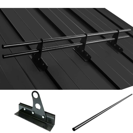 tabla faltuita/click - SET parazăpădă 2 cilindri acoperiș tabla falțuită