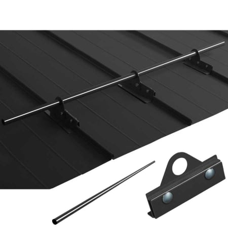tabla faltuita/click - SET parazăpădă 1 cilindru acoperiș tabla falțuită