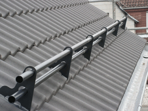 Parazapezi - Parazapada cilindrica 2m - tigla ceramica / beton