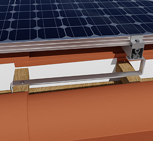 Suport pentru panouri solare cu reglare verticală S 470 x 25 x 4 [1]