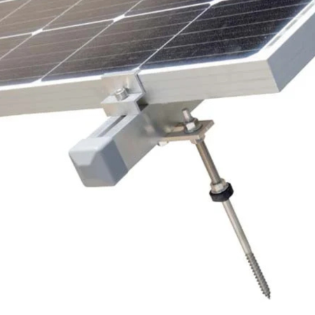 Șurub Ancoră (Hanger Bolt) M10x300 Filet Dublu Inox A2 pentru Panouri Fotovoltaice [2]