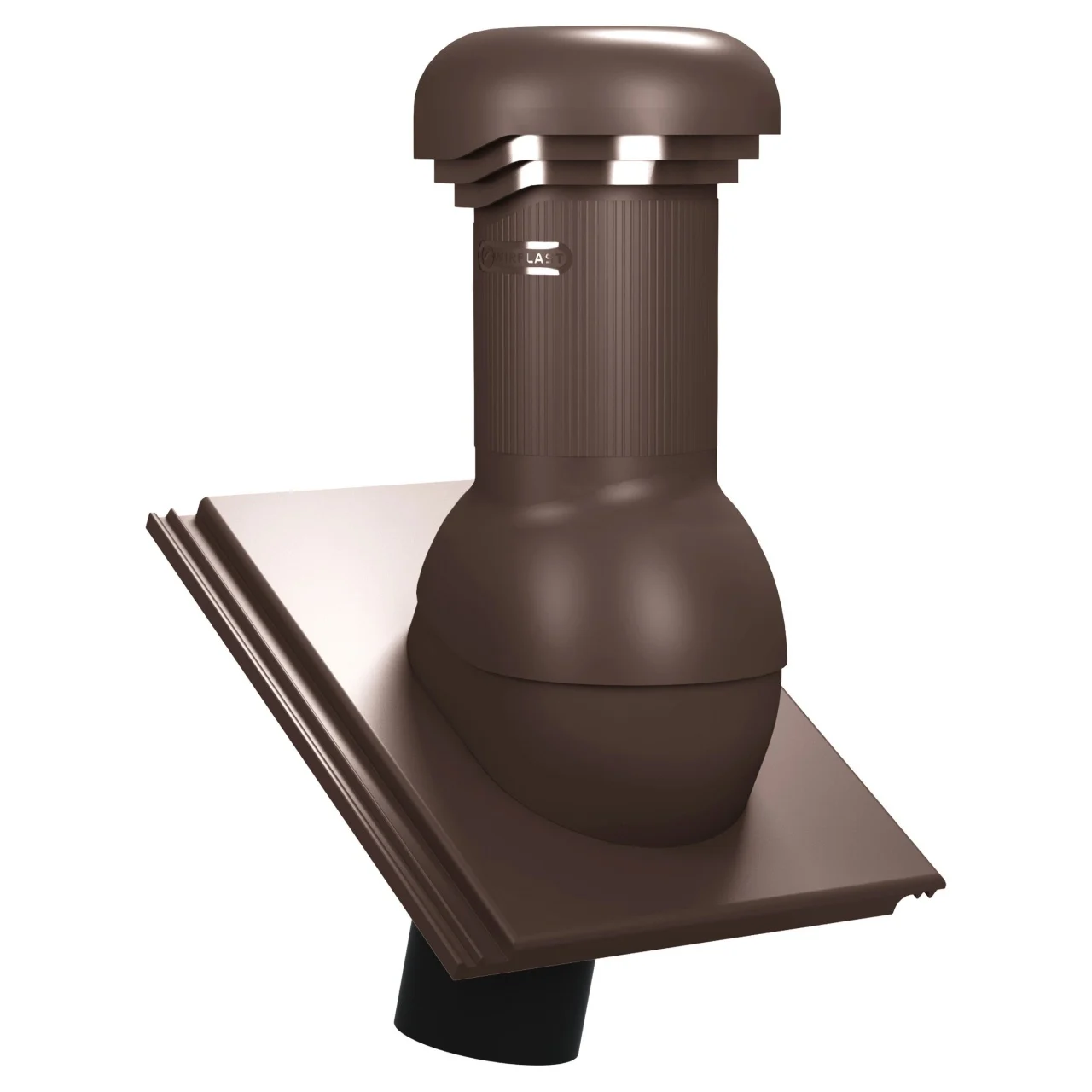 Coș Aerisire Țiglă Bramac WiroVent Pro Ø150 mm gri 7024, 150 mm, Tectura