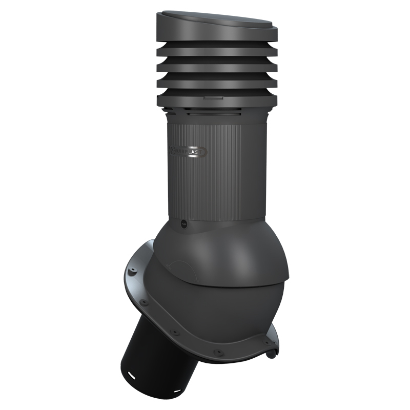 Coș ventilare țiglă metalică Profil I Ø 150 antracit 7021
