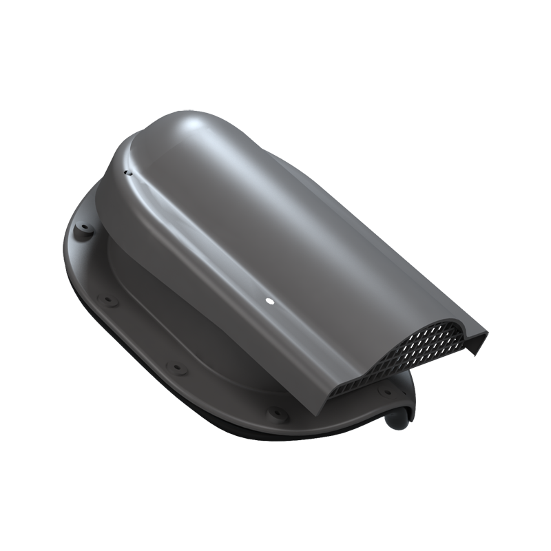 Element ventilare profil P acoperis țiglă metalică antracit 7024