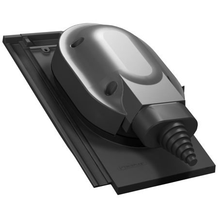 Element trecere conducte panou solar țiglă Creaton Balance antracit 7024