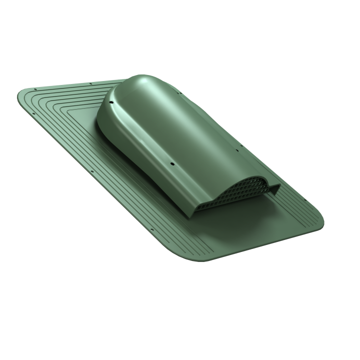 Element ventilare șindrilă bituminoasă verde 6020