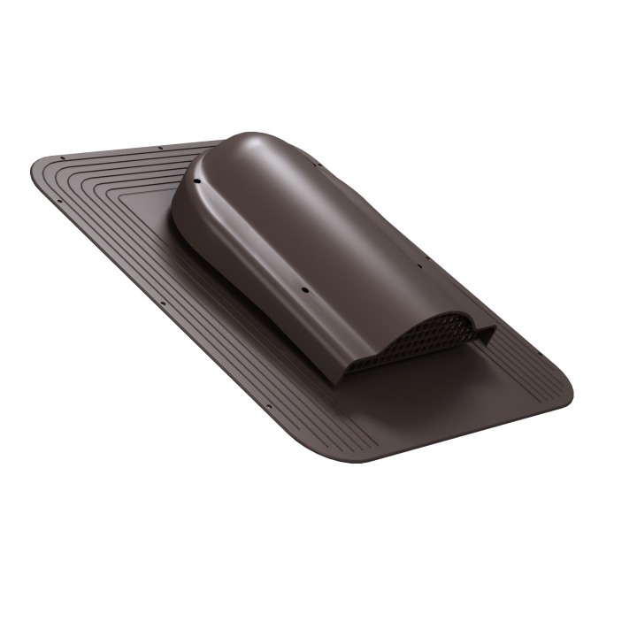Element ventilare șindrilă bituminoasă maro inchis 8019