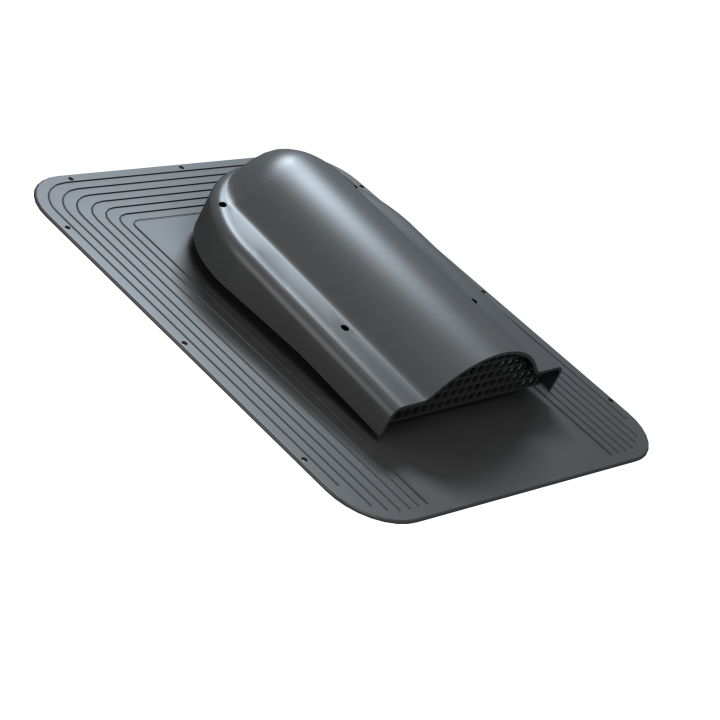 Element ventilare șindrilă bituminoasă gri antracit 7021