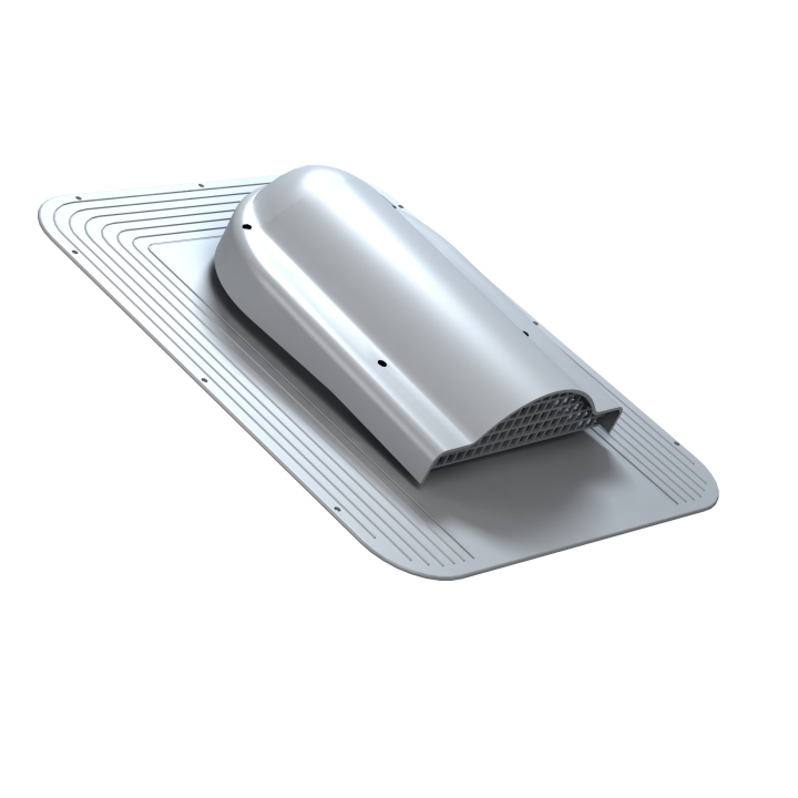 Element ventilare șindrilă bituminoasă gri deschis 7046