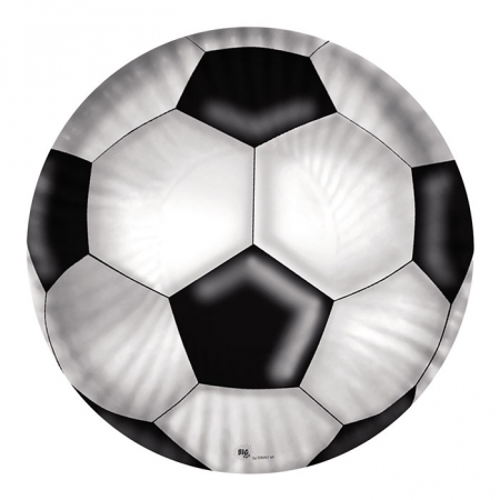 Accesorii Pentru Masa - Set 10 farfurii,minge de fotbal, 24 cm