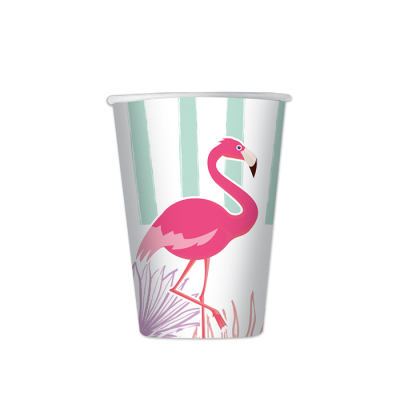 Accesorii Pentru Masa - set pahare flamingo