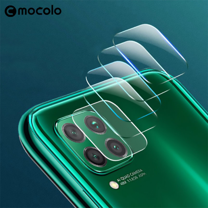 Folie sticla camera Huawei P40 Lite, Mocolo Full Clear, Transparent [4]