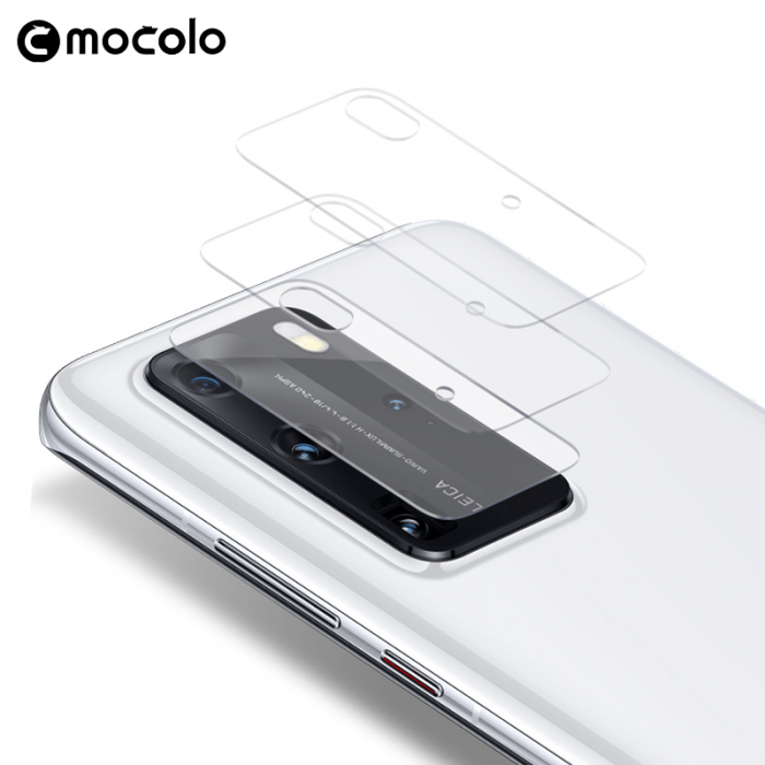 Folie sticla camera Huawei P40 Pro, Mocolo Full Clear, Transparent [7]