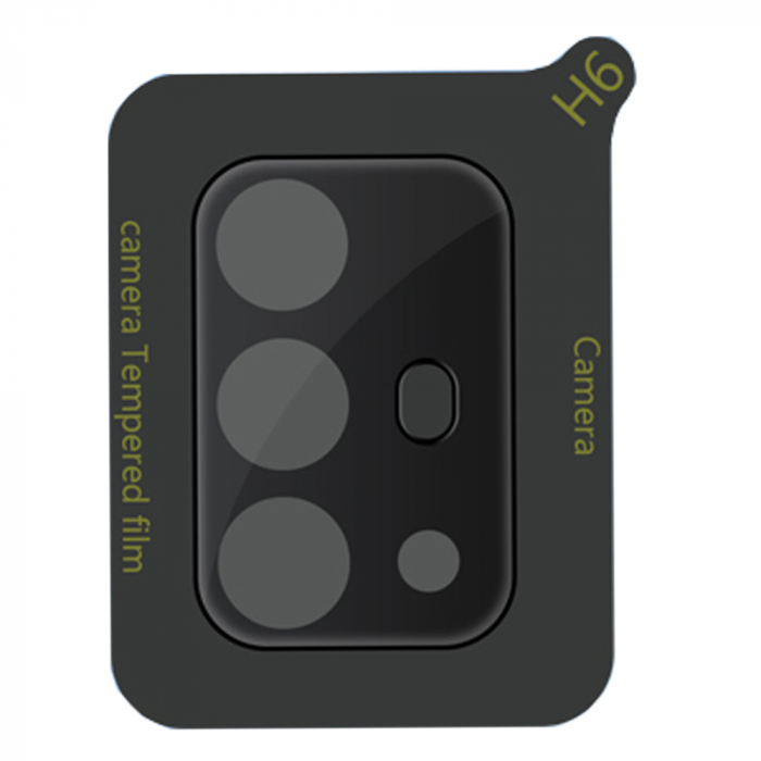 Folie sticla camera Motorola Moto G10 / G30, Mocolo Silk HD Pro, Negru [2]