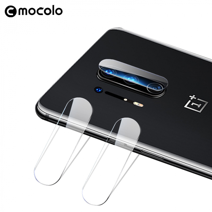 Folie sticla camera OnePlus 8 Pro, Mocolo Full Clear, Transparent [2]