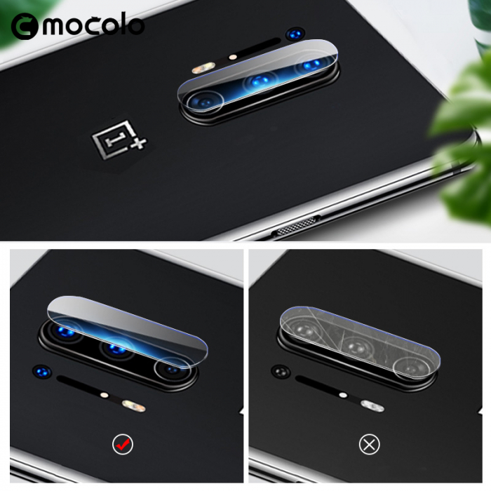 Folie sticla camera OnePlus 8 Pro, Mocolo Full Clear, Transparent [6]
