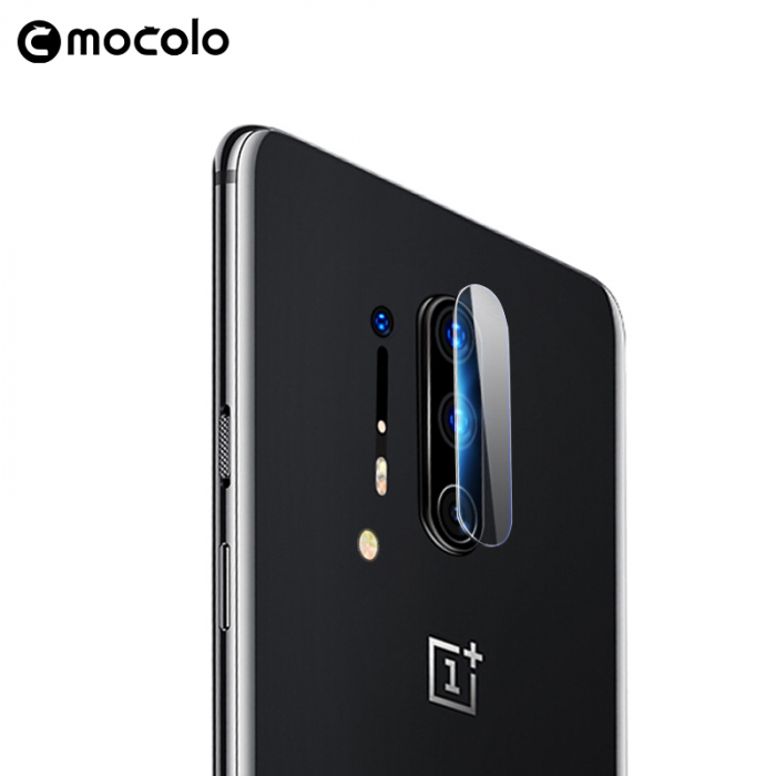 Folie sticla camera OnePlus 8 Pro, Mocolo Full Clear, Transparent [7]