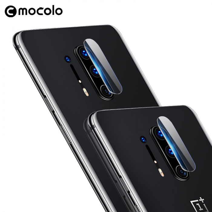 Folie sticla camera OnePlus 8 Pro, Mocolo Full Clear, Transparent [5]