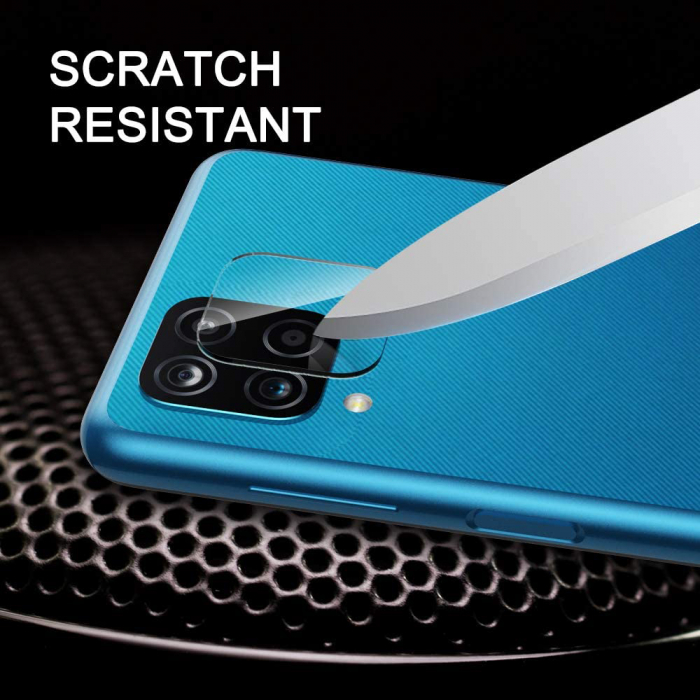 Folie sticla camera Samsung Galaxy A12, Mocolo Full Clear, Transparent [3]