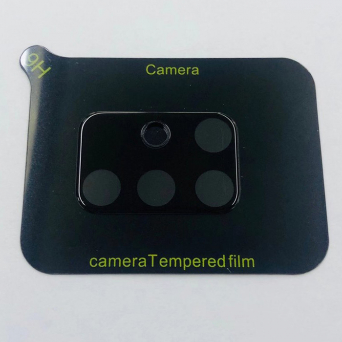 Folie sticla camera Samsung Galaxy A51, Mocolo Silk HD Pro, Negru [6]