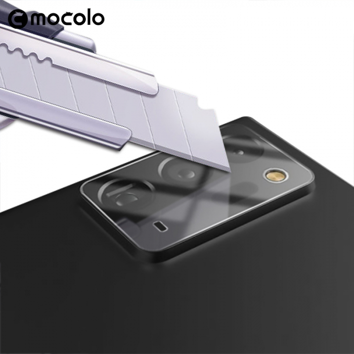 Folie sticla camera Samsung Galaxy S20 Plus, Mocolo Full Clear, Transparent [3]