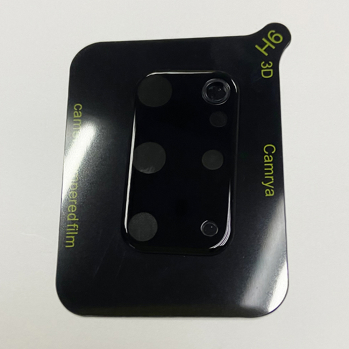 Folie sticla camera Samsung Galaxy S20 Plus, Mocolo Silk HD Pro, Negru [2]