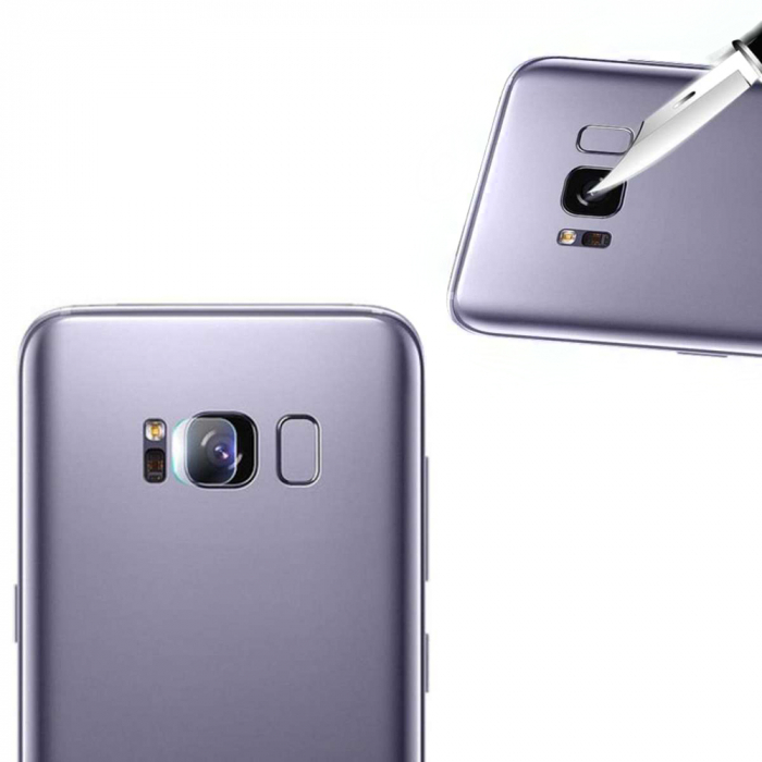 Folie sticla camera Samsung Galaxy S8, Mocolo Full Clear, Transparent [3]