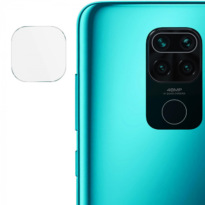 Folie sticla camera Xiaomi Redmi Note 9, Mocolo Full Clear, Transparent [2]