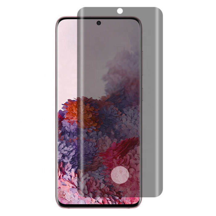 Folie sticla curbata Huawei P50 Pro, Lito UV Full Glue, Privacy [3]