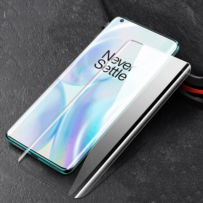 Folie sticla curbata OnePlus 10 Pro, Lito UV Full Glue, Transparenta [3]