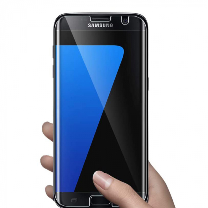 Folie sticla curbata Samsung Galaxy S7 Edge, Lito UV Full Glue, Transparenta [3]