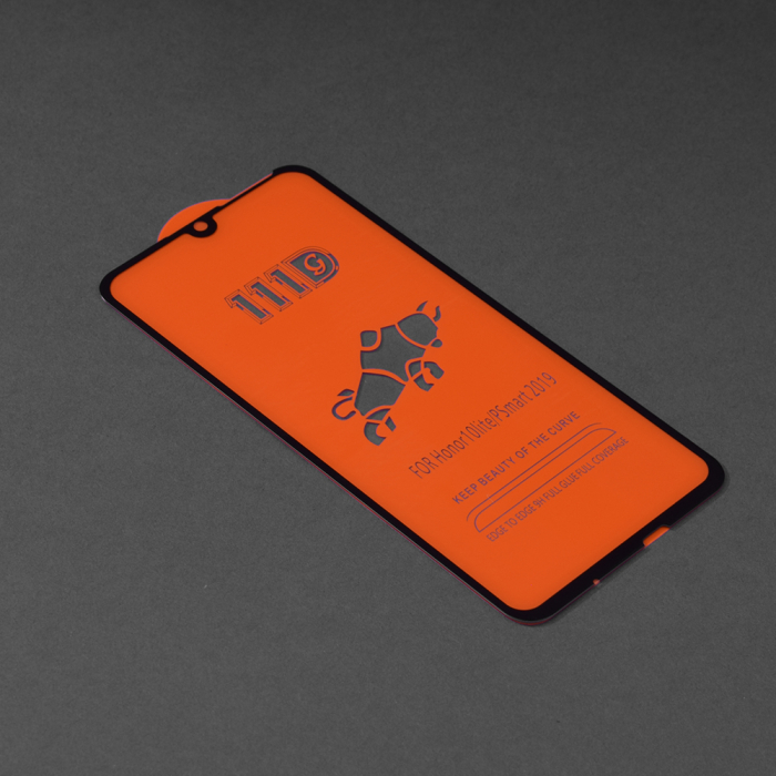 Folie sticla Full Glue 111D pentru Huawei P Smart (2019), Negru [2]