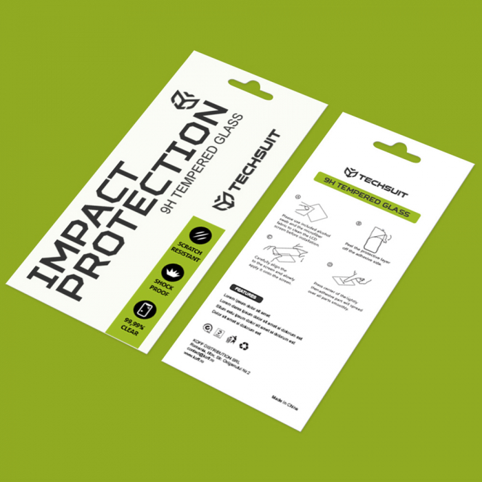 Folie sticla Full Glue 111D pentru Huawei P Smart (2021), Negru [5]