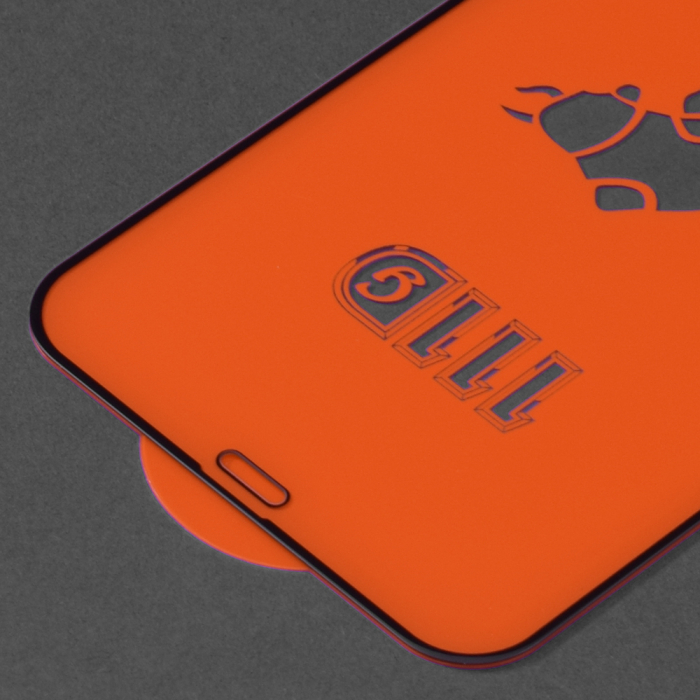 Folie sticla Full Glue 111D pentru iPhone 12 / 12 Pro, Negru [3]