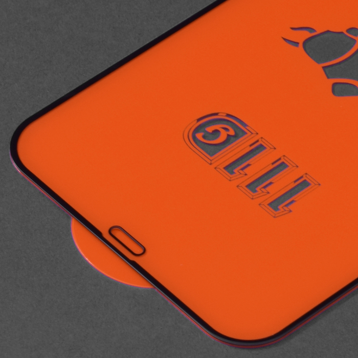 Folie sticla Full Glue 111D pentru iPhone 12 Pro Max, Negru [3]