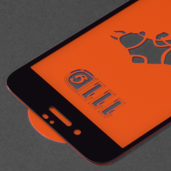 Folie sticla Full Glue 111D pentru iPhone 7 / 8, Negru [3]