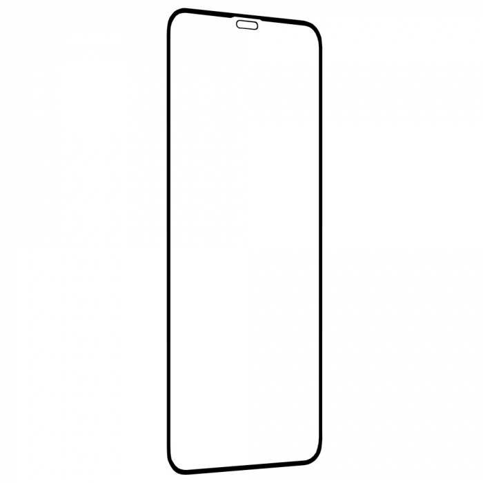 Folie sticla Full Glue 111D pentru iPhone XR / iPhone 11, Negru [4]