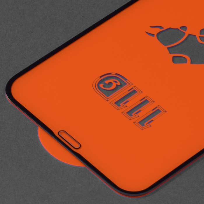 Folie sticla Full Glue 111D pentru iPhone XR / iPhone 11, Negru [3]