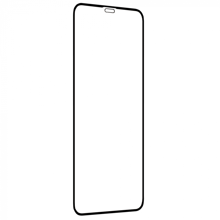 Folie sticla Full Glue 111D pentru iPhone XS Max / 11 Pro Max, Negru [4]