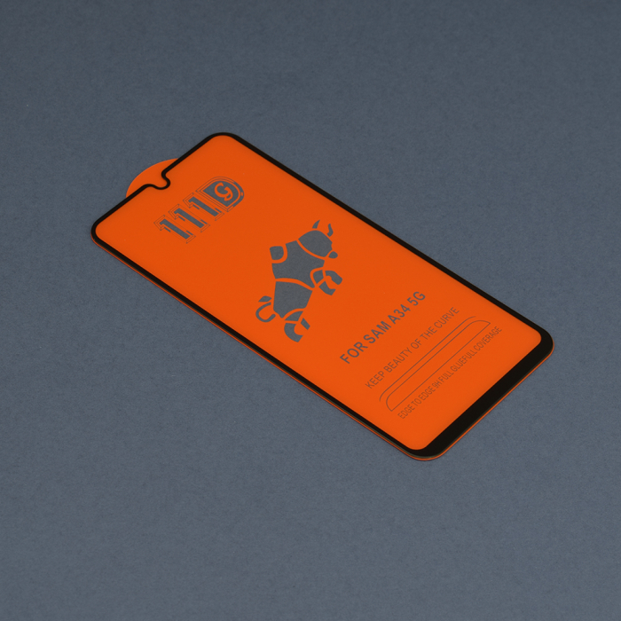 Folie sticla Full Glue 111D pentru Samsung Galaxy A34 5G, Negru [2]